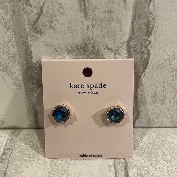 kate spade Jewelry - Kate Spade Cubic Zirconium Earrings NWT